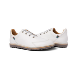 Veldskoen Loft Albatross Golf Shoe (White leather with Grey sole)