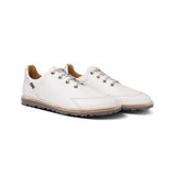 Veldskoen Loft Albatross Golf Shoe (White leather with Grey sole)