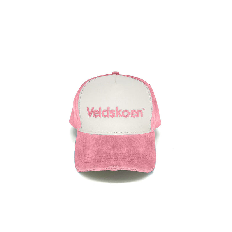 Veldskoen Pink Stone Washed Cap