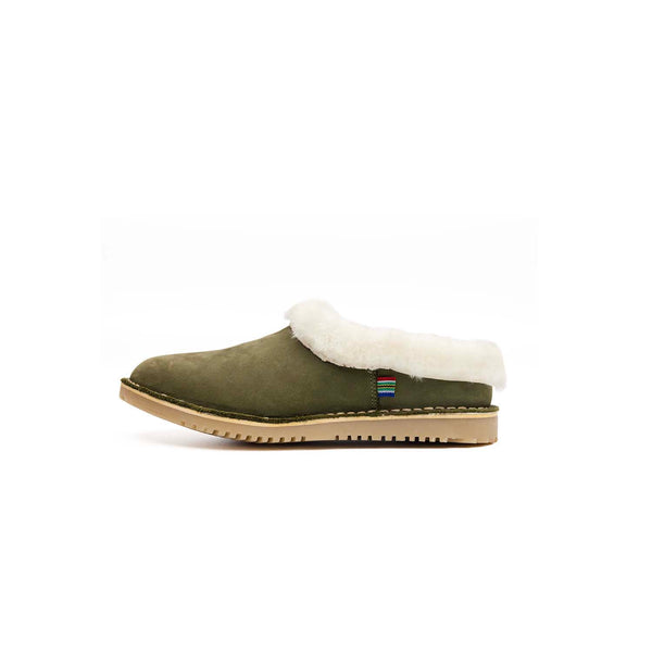 Veldskoen Slipper Lined with Sheepskin Leather Slipper